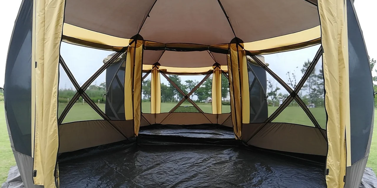 Tente Fully Automatic Canopy Hexagonal - HY25576 - Image 5