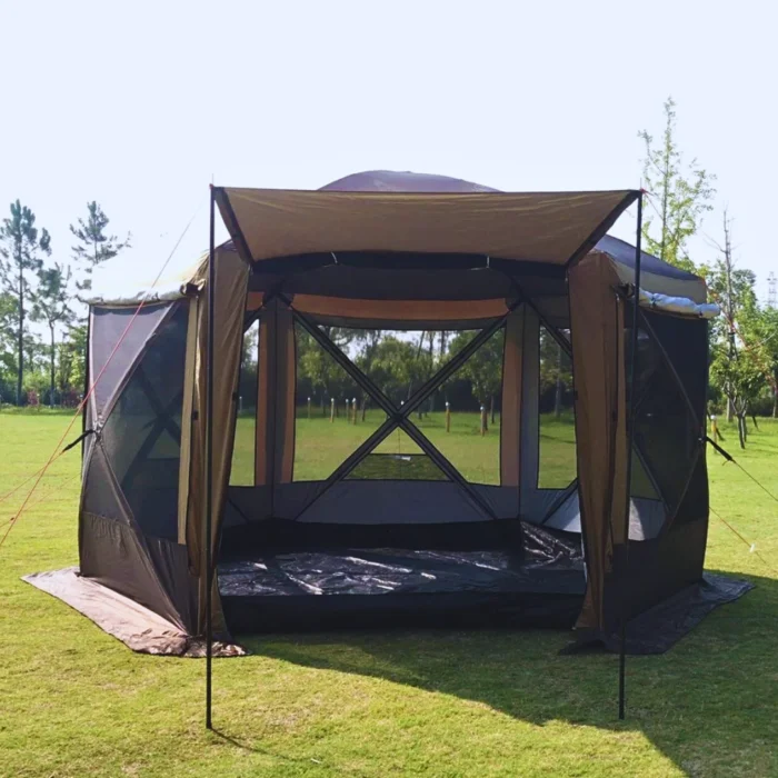 Tente Fully Automatic Canopy Hexagonal - HY25576